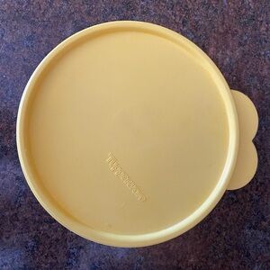 Tupperware Sunny Yellow Lid & Bowl